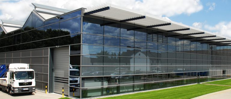 FRERICHS GLAS VERDEN Produktionsgebäude